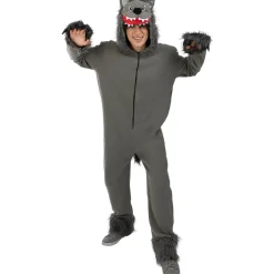Funidelia Halloween|Disfraces*Disfraz de lobo gris S-M