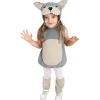 Funidelia Halloween|Disfraces*Disfraz de lobo peluche niño 2-3 años