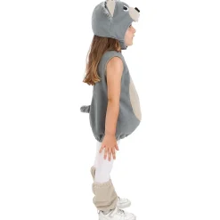 Funidelia Halloween|Disfraces*Disfraz de lobo peluche niño 2-3 años