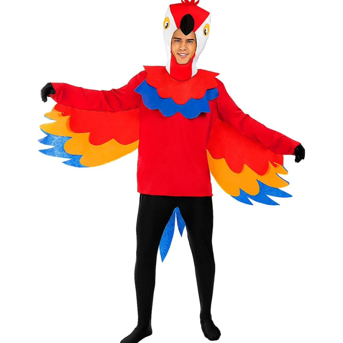 Funidelia Halloween|Disfraces*Disfraz de loro para adulto S-M