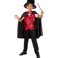 Funidelia Disfraces|Halloween*Disfraz de mago para niños 5-6 años