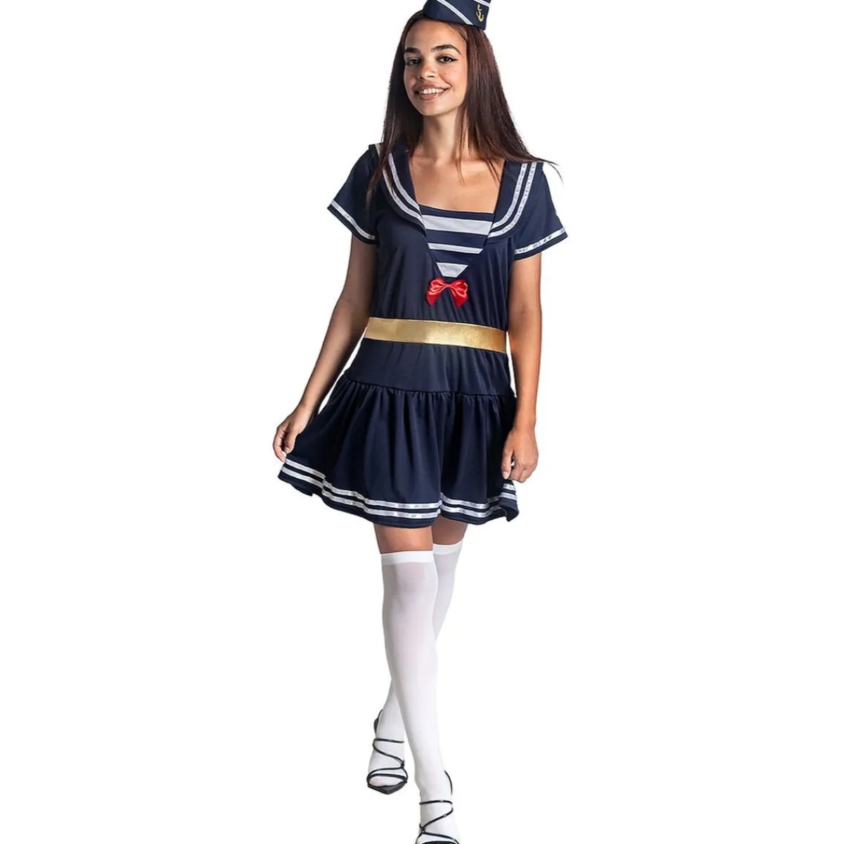 Funidelia Disfraces|Halloween*Disfraz de marinera para mujer XL