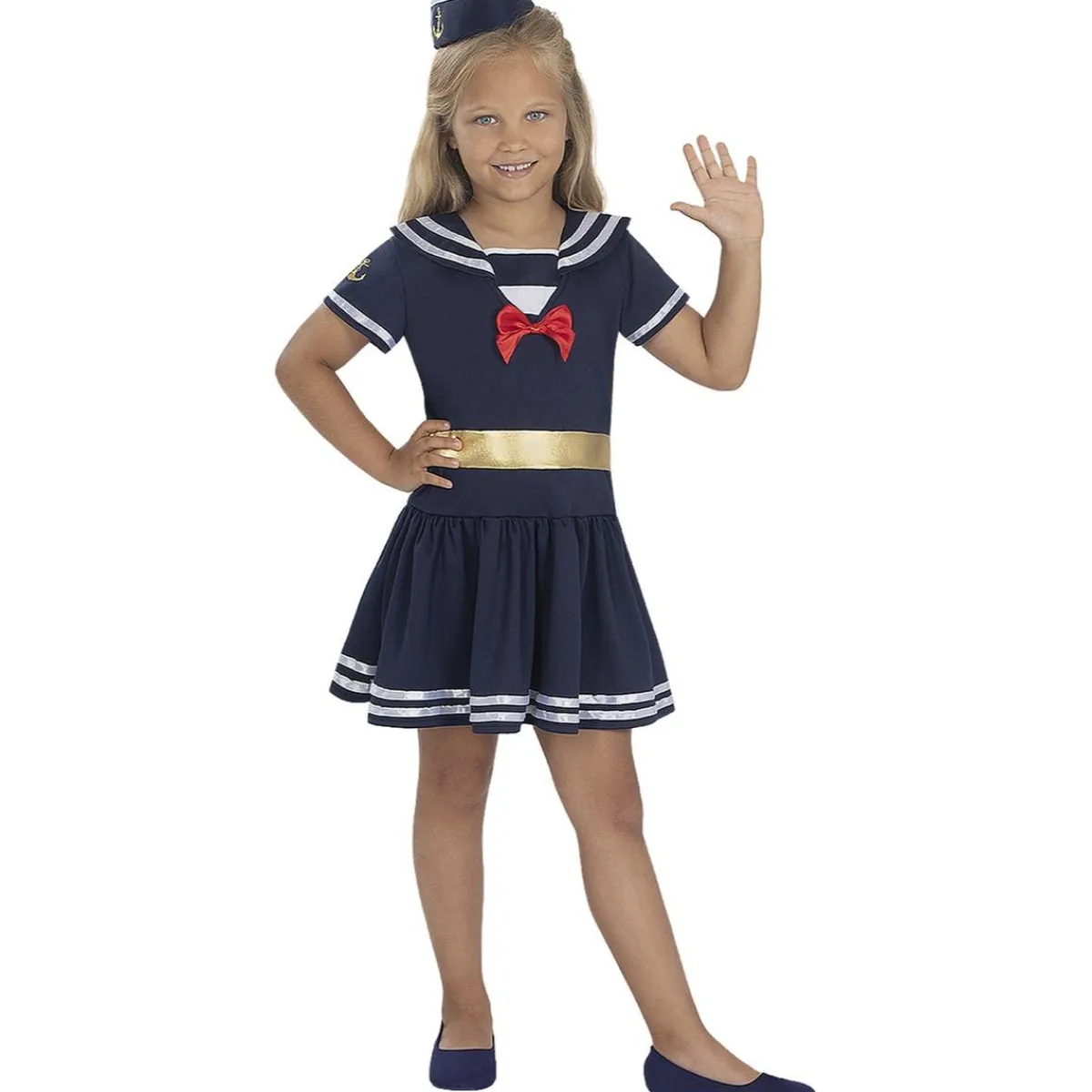 Funidelia Halloween|Disfraces*Disfraz de marinera para niña 10-12 años