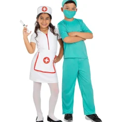 Funidelia Halloween|Disfraces*Disfraz de médico cirujano para niños 7-9 años