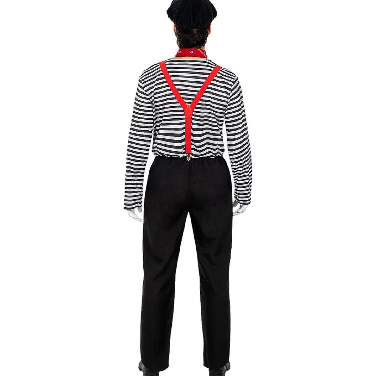 Funidelia Halloween|Disfraces*Disfraz de mimo para hombre L-XL