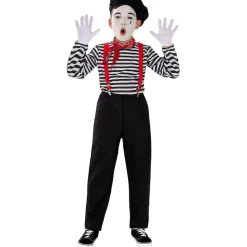 Funidelia Disfraces|Halloween*Disfraz de mimo para niño 10-12 años