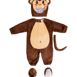 Funidelia Halloween|Disfraces*Disfraz de mono bebé 6-12 meses