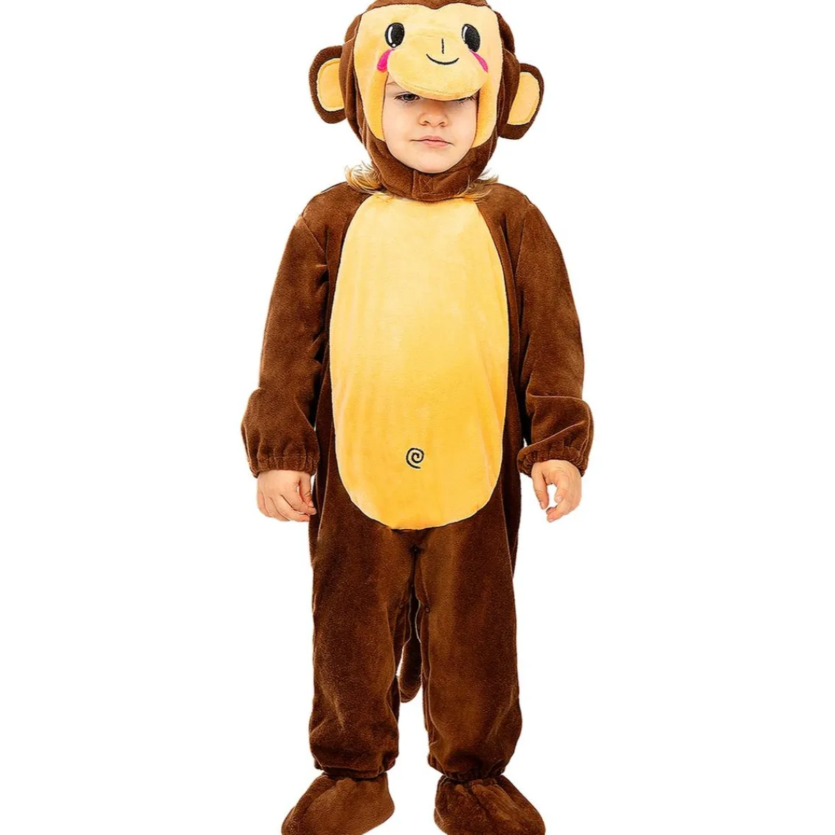 Funidelia Halloween|Disfraces*Disfraz de mono bebé 6-12 meses