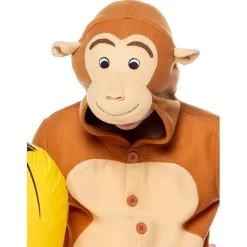 Funidelia Halloween|Disfraces*Disfraz de mono onesie para niños 7-9 años