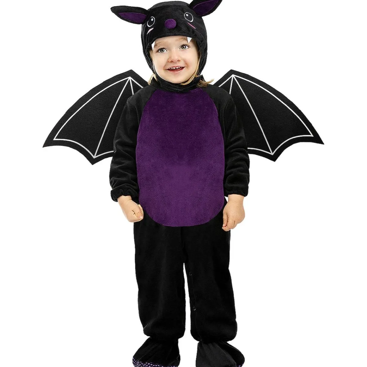 Funidelia Halloween|Disfraces*Disfraz de murciélago para bebé 0-6 meses