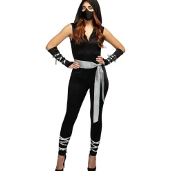 Funidelia Disfraces|Halloween*Disfraz de Ninja para mujer XXL