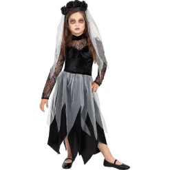 Funidelia Disfraces|Halloween*Disfraz de Novia Fantasma (7-9 años)