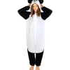 Funidelia Halloween|Disfraces*Disfraz de oso panda onesie para adulto L-XL