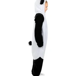 Funidelia Halloween|Disfraces*Disfraz de oso panda onesie para niños 10-12 años