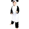 Funidelia Halloween|Disfraces*Disfraz de oso panda onesie para niños 7-9 años