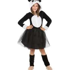 Funidelia Halloween|Disfraces*Disfraz de oso panda para niña 10-12 años