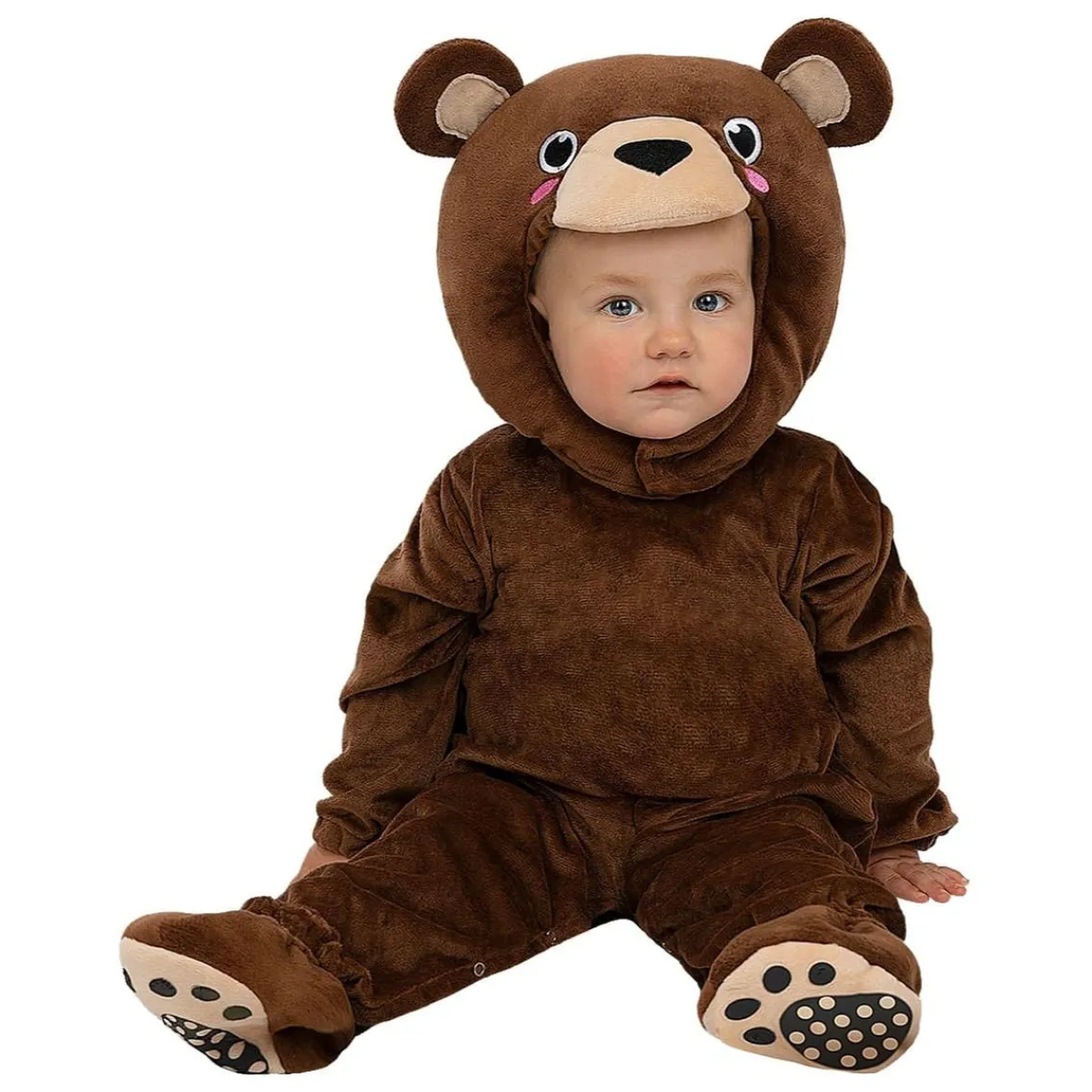 Funidelia Halloween|Disfraces*Disfraz de oso pardo bebé 12-24 meses