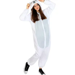 Funidelia Halloween|Disfraces*Disfraz de oso polar onesie para adulto L-XL