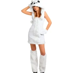 Funidelia Disfraces|Halloween*Disfraz de oso polar para mujer M