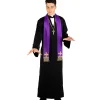 Funidelia Halloween|Disfraces*Disfraz de Padre Karras El Exorcista Standard