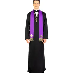 Funidelia Halloween|Disfraces*Disfraz de Padre Karras El Exorcista Standard