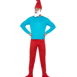 Funidelia Disfraces|Halloween*Disfraz de Papá Pitufo M-L para adulto