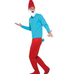 Funidelia Disfraces|Halloween*Disfraz de Papá Pitufo M-L para adulto