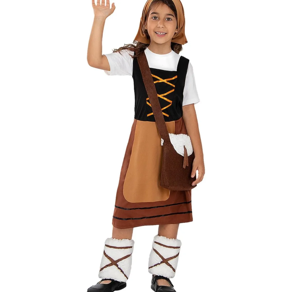 Funidelia Disfraces|Halloween*Disfraz de pastorcita niña 7-9 años