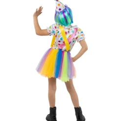 Funidelia Halloween|Disfraces*Disfraz de payasa para niña 10-12 años