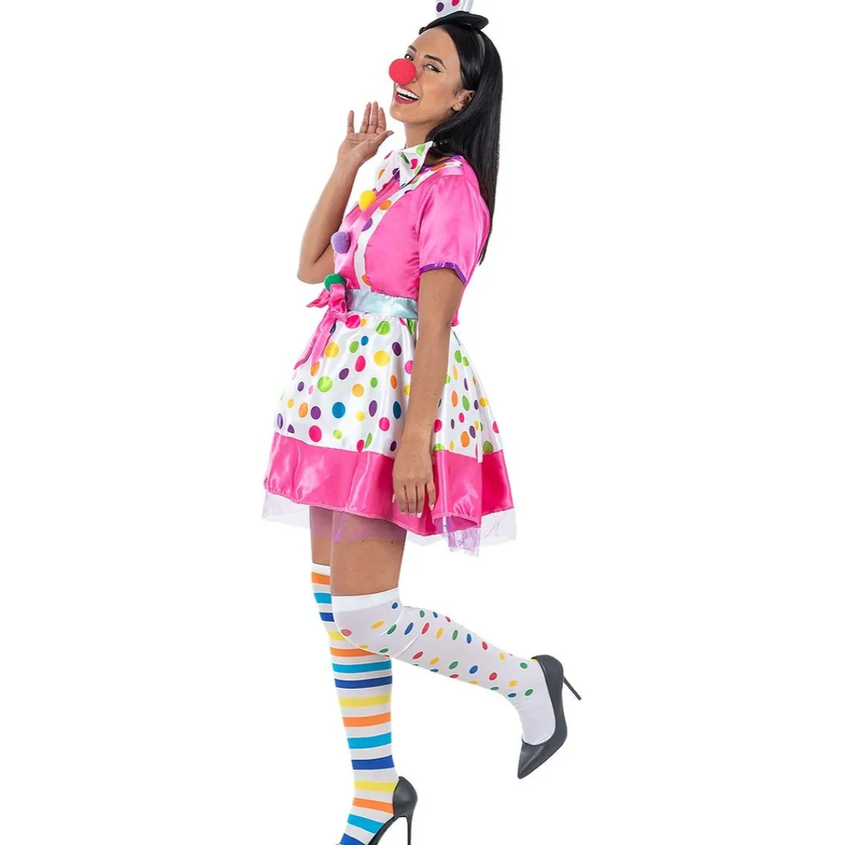 Funidelia Halloween|Disfraces*Disfraz de payasa S-M