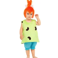 Funidelia Disfraces|Halloween*Disfraz de Pebbles bebé Los Picapiedra 12-24 meses