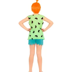 Funidelia Disfraces|Halloween*Disfraz de Pebbles niña Los Picapiedra 5-6 años