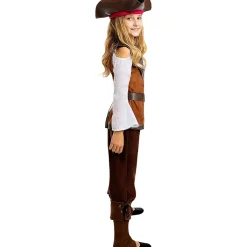 Funidelia Disfraces|Halloween*Disfraz de pirata para niña - Colección Caribe 10-12 años