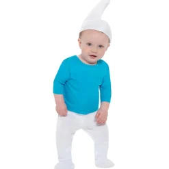 Funidelia Disfraces|Halloween*Disfraz de Pitufo bebé 6–12 meses