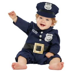 Funidelia Disfraces|Halloween*Disfraz de policía bebé 12-24 meses