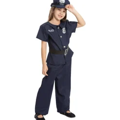 Funidelia Halloween|Disfraces*Disfraz de policía para niños 7-9 años