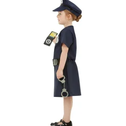 Funidelia Halloween|Disfraces*Disfraz de policía para niña 7-9 años