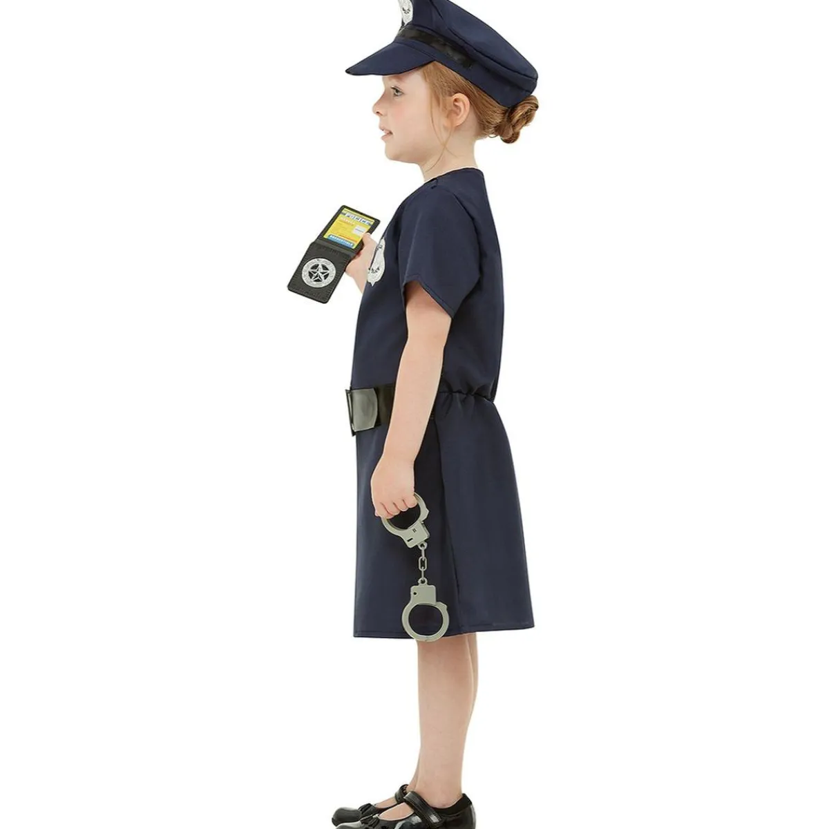 Funidelia Halloween|Disfraces*Disfraz de policía para niña 7-9 años