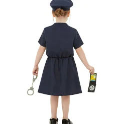 Funidelia Halloween|Disfraces*Disfraz de policía para niña 7-9 años