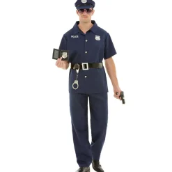 Funidelia Disfraces|Halloween*Disfraz de policía XXL