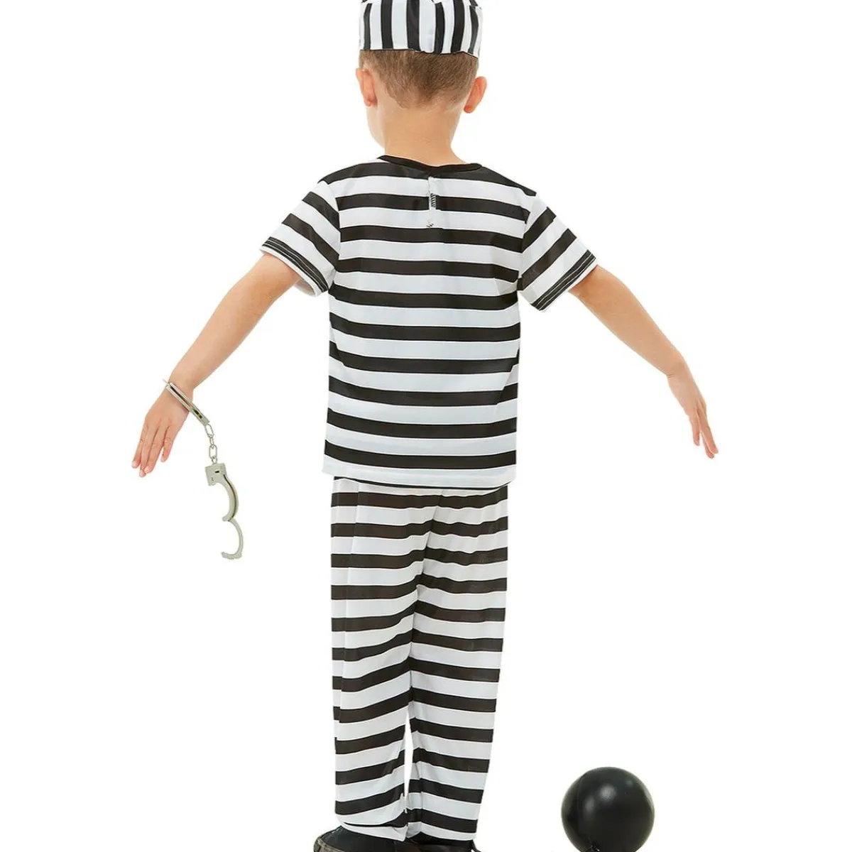 Funidelia Disfraces|Halloween*Disfraz de prisionero infantil 7-9 años