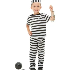 Funidelia Disfraces|Halloween*Disfraz de prisionero infantil 10-12 años