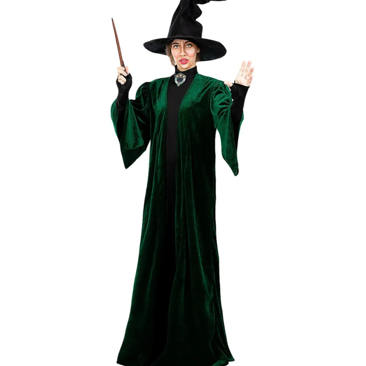 Funidelia Halloween|Disfraces*Disfraz de Profesora McGonagall - Harry Potter S-M