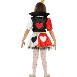 Funidelia Disfraces|Halloween*Disfraz de Reina de corazones para niña 10-12 años