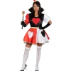 Funidelia Disfraces|Halloween*Disfraz de Reina de corazones para mujer XL