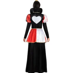 Funidelia Disfraces|Halloween*Disfraz de Reina de corazones clásico para mujer M