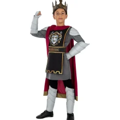 Funidelia Disfraces|Halloween*Disfraz de rey Arturo Deluxe para niño 10-12 años