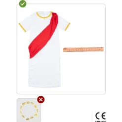 Funidelia Halloween|Disfraces*Disfraz de romano para niño 3-4 años