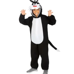 Funidelia Disfraces|Halloween*Disfraz de Silvestre Space Jam niño 7-9 años