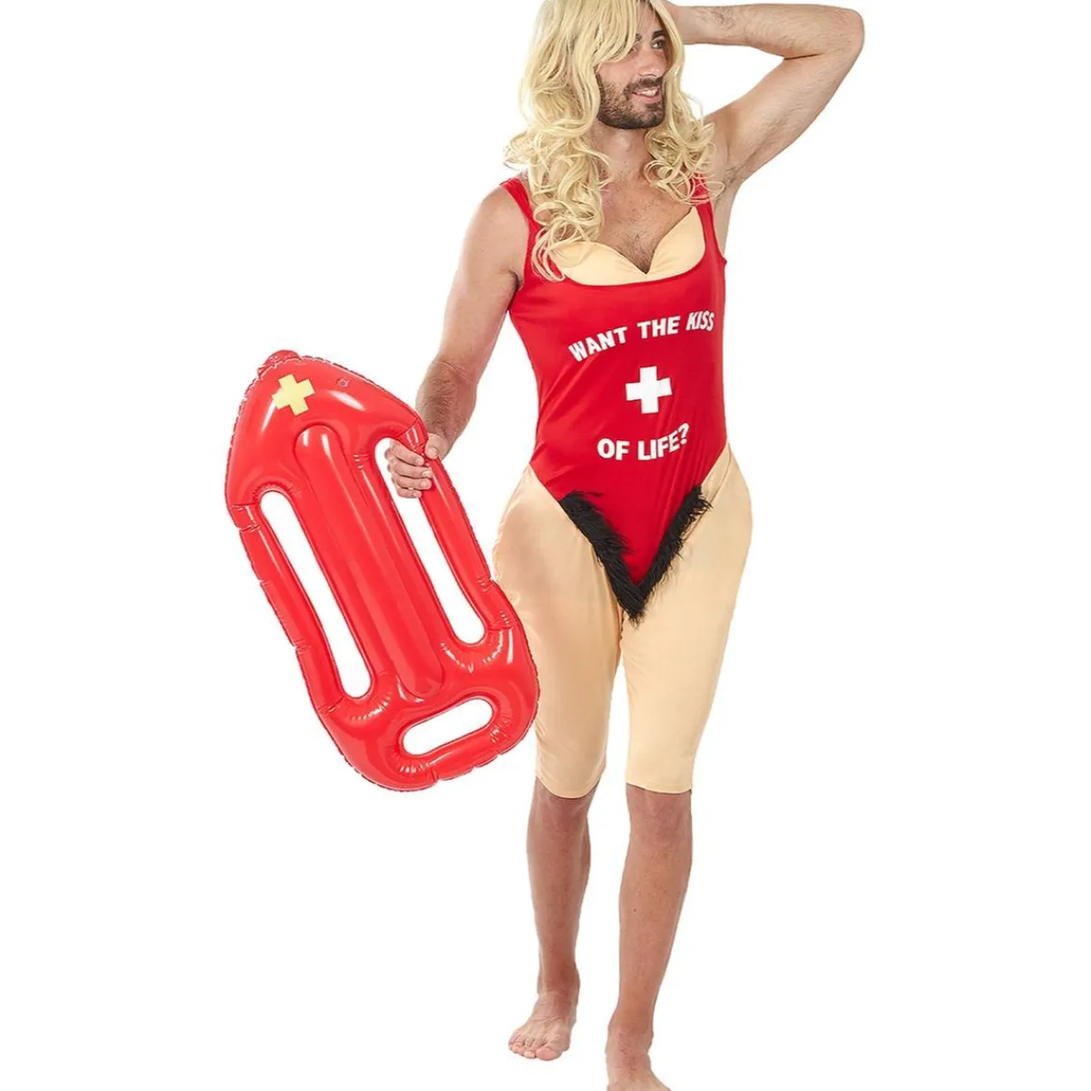 Funidelia Halloween|Disfraces*Disfraz de socorrista para hombre M-L